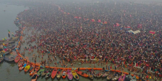 640 Juta Warga India Hadiri Festival Keagamaan Terbesar di Dunia, 48 Orang Tewas